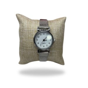 Reloj Plateado Quartz